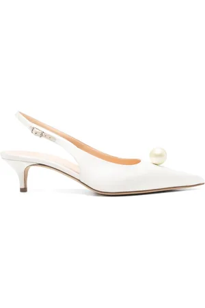 MAGDA BUTRYM 45mm pearl-embellished pumps