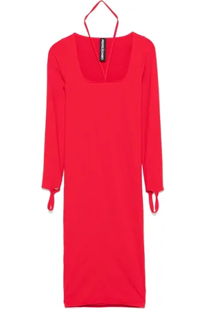 ANDREADAMO Sculpting jersey midi dress