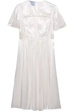 Prada Satin midi dress