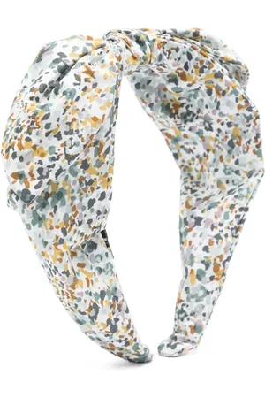 Il gufo Floral-print head band