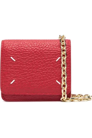 Maison Margiela Four Stitches leather chain wallet