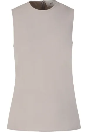 Ami Crepe tank top