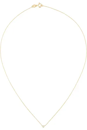 WOUTERS & HENDRIX Single diamond short necklace