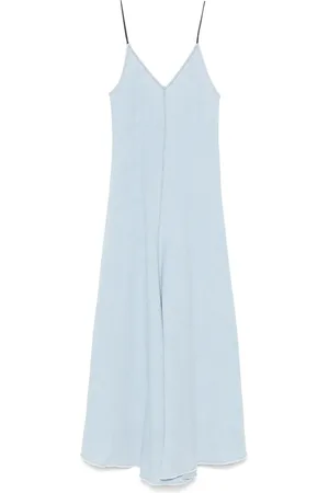 FORTE FORTE Denim midi dress