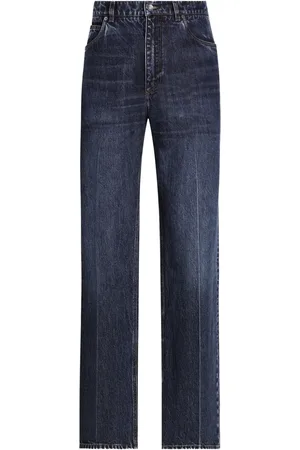 Dolce & Gabbana Embroidered loose-fit jeans