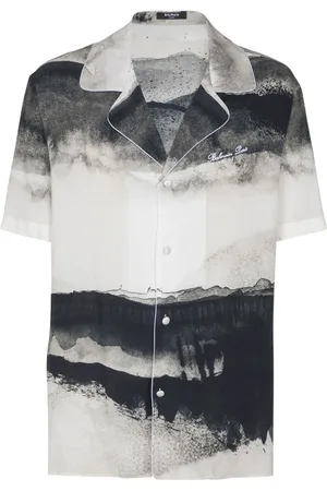 Balmain Moon-print shirt