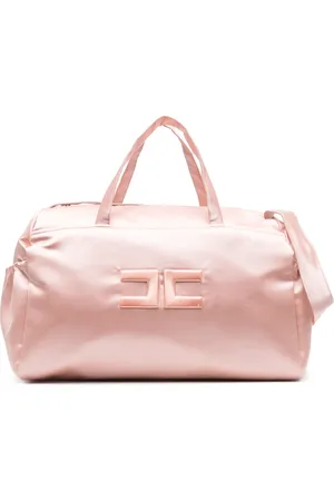 Elisabetta Franchi Logo-embroidered changing bag