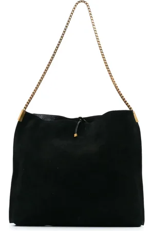 Saint Laurent 2020 Suede Suzanne Chain shoulder bag
