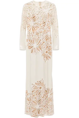 Elie saab Sequin-embroidered gown