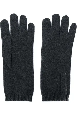 Brunello Cucinelli Cashmere knitted gloves