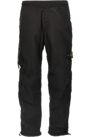 Stone Island Compass Badge straight trousers
