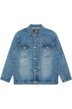 Billionaire Boys Club Script-logo denim jacket