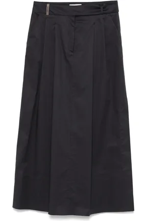 PESERICO SIGN Pleated maxi skirt