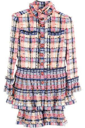 CHANEL 1986-1988 tweed skirt suit