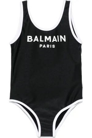 Balmain Logo-print swimsuit