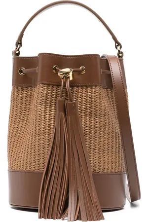 Gianvito Rossi Tassel-detail bucket bag