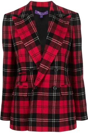 Ralph Lauren Kellin tartan wool blazer