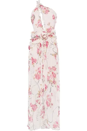 BLUMARINE Floral-print maxi dress