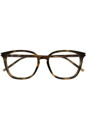 Saint Laurent Tortoiseshell-effect glasses
