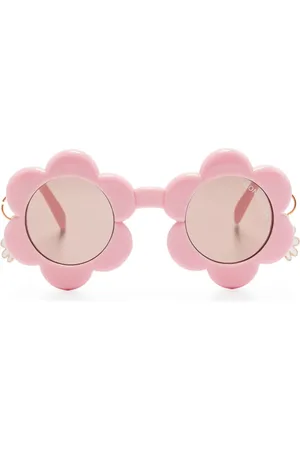 MONNALISA Flower shape-frame sunglasses