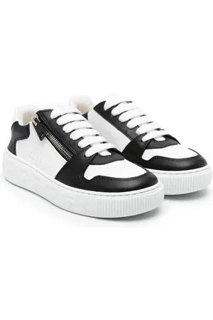 VERSACE Greca-pattern panelled sneakers