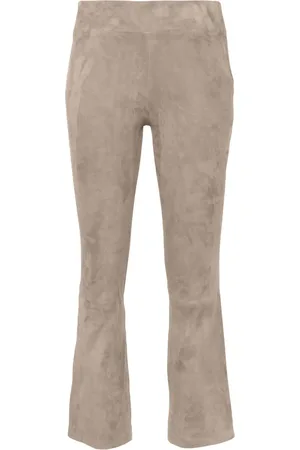 arma leder Zaragoza suede trousers