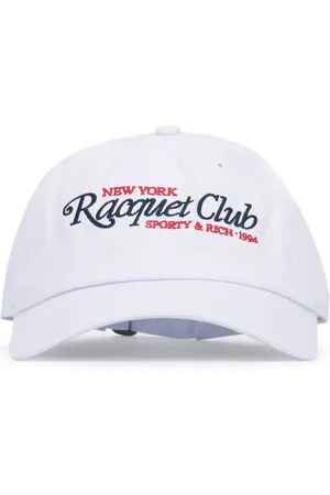 Sporty & Rich Embroidered cotton cap