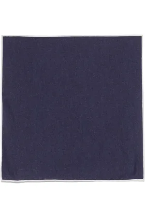 ELEVENTY Contrasting-trim handkerchief