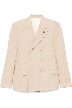 LARDINI Prince of Wales-pattern blazer