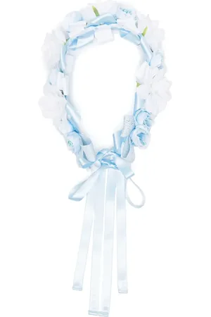 COLORICHIARI Floral-appliqué hair band