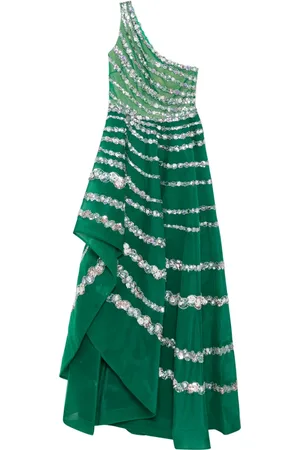 Saiid Kobeisy Bead-embellished asymmetric dress