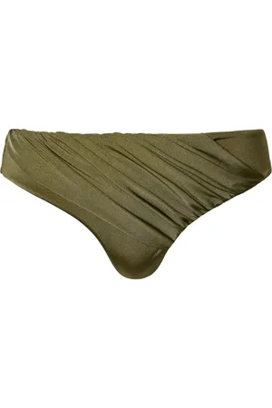 Twin-Set Pleated bikini bottom