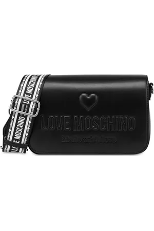 Moschino Logo-embossed cross body bag
