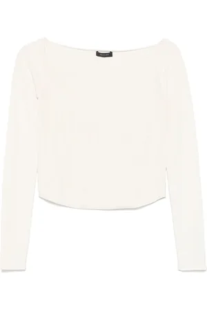 MUGLER Boning-detail sweater