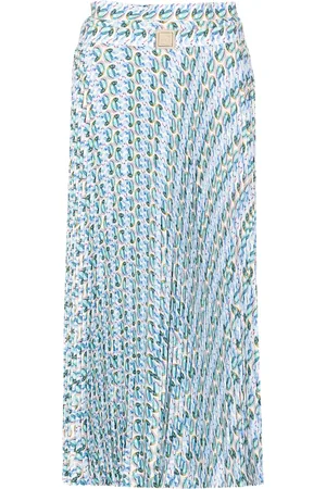 Tory Burch Abstract-print maxi skirt