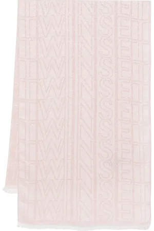 Twin-Set Logo-jacquard scarf