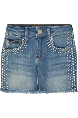 Philipp Plein Crystal-embellished skirt