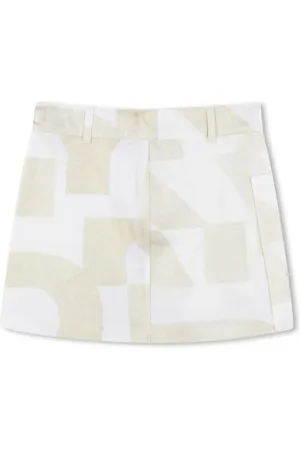 DKNY Logo-print mini skirt