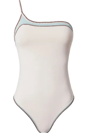 Twin-Set One-shoulder bathing suit