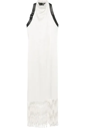 Nanushka Fringed midi dress
