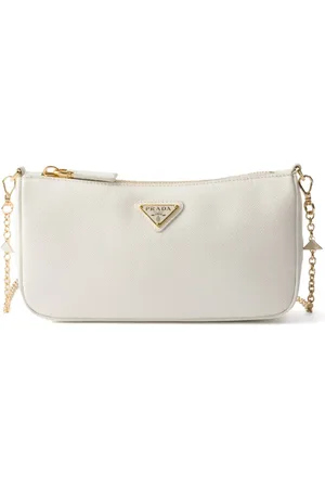 Prada Mini triangle-logo cross body bag