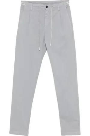ELEVENTY Pleated tapered trousers