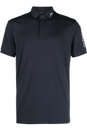 J Lindeberg Tour Tech logo-embroidered polo shirt
