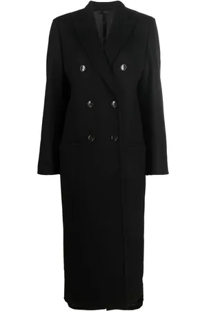 Totême Double-breasted wool overcoat