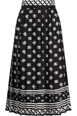 Dolce & Gabbana Monogram midi skirt