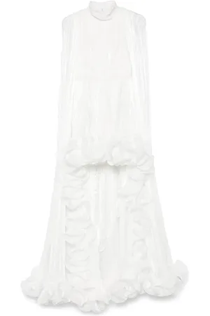 Ana Radu Plissé gown