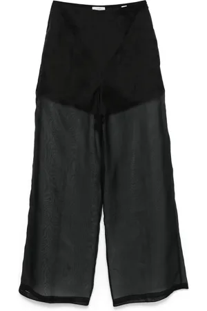 FORTE FORTE Silk palazzo pants