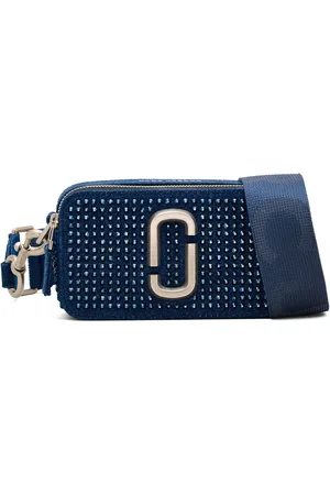 Marc Jacobs The Crystal Denim Snapshot crossbody bag