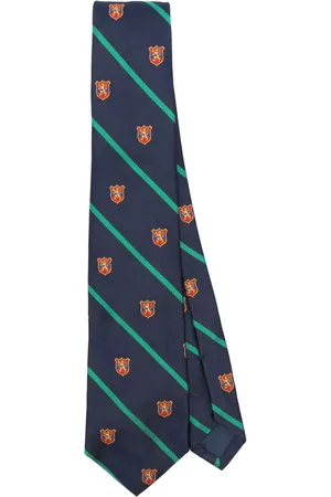 Ralph Lauren Patterned-jacquard tie
