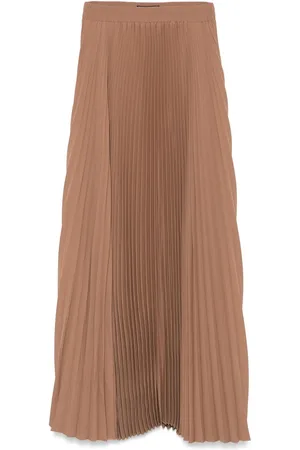 Styland Pleated maxi skirt
